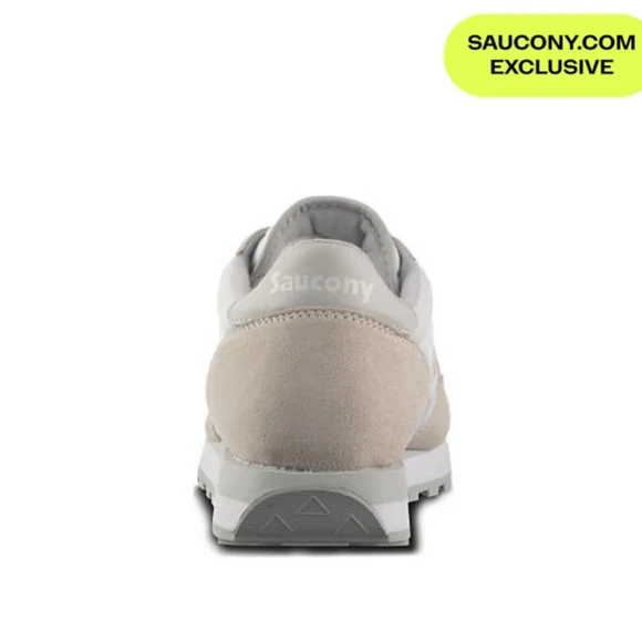 NIB Saucony Vintage Jazz Original Men's 6 Women's 7.5 White/Grey/Beige - Picture 15 of 16